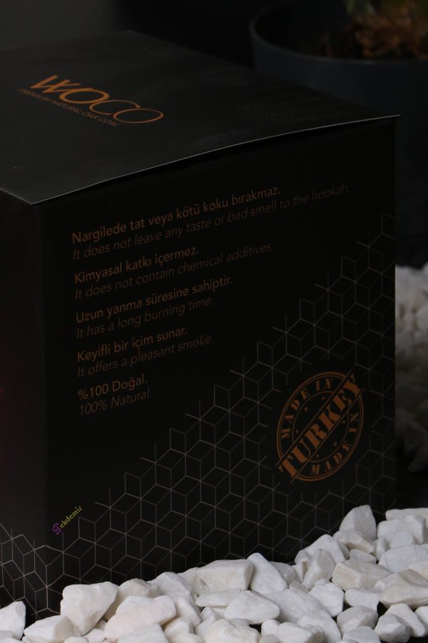 KÜP KÖMÜR WOCO 1 KG - Görsel 3