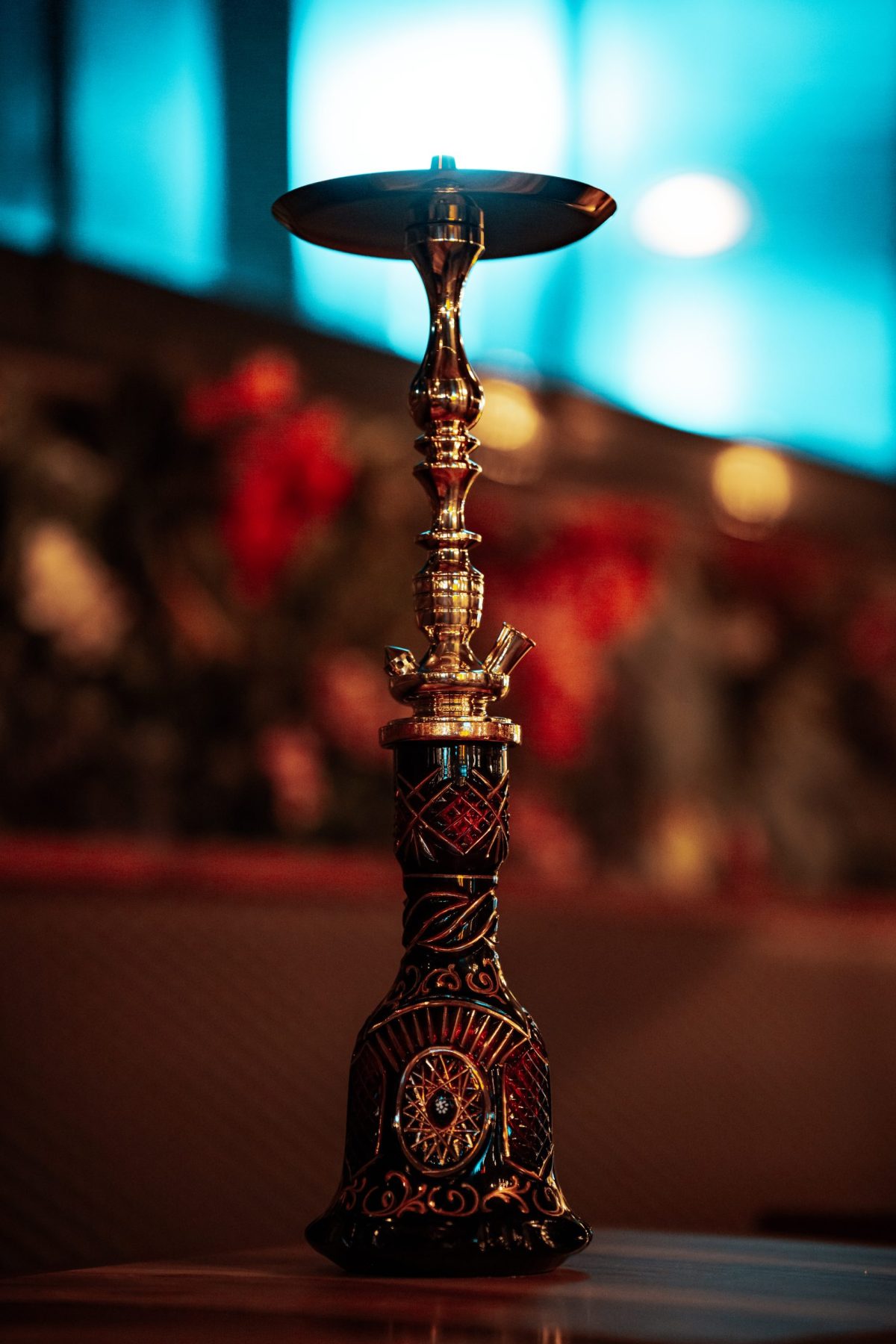 DEŞARJ Neoclassic Brass Nargile Takımı 1 KTR01326 scaled 1