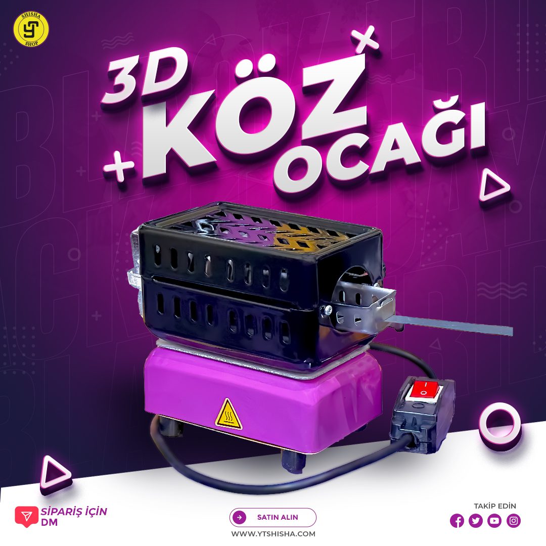 YT Fırınlı Nargile Kömür Pişirme Ocağı YT Fırınlı Nargile Kömür Pişirme Ocağı