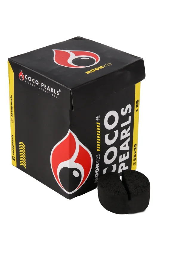 Coco Pearls Yarım Ay Kömür - Görsel 1