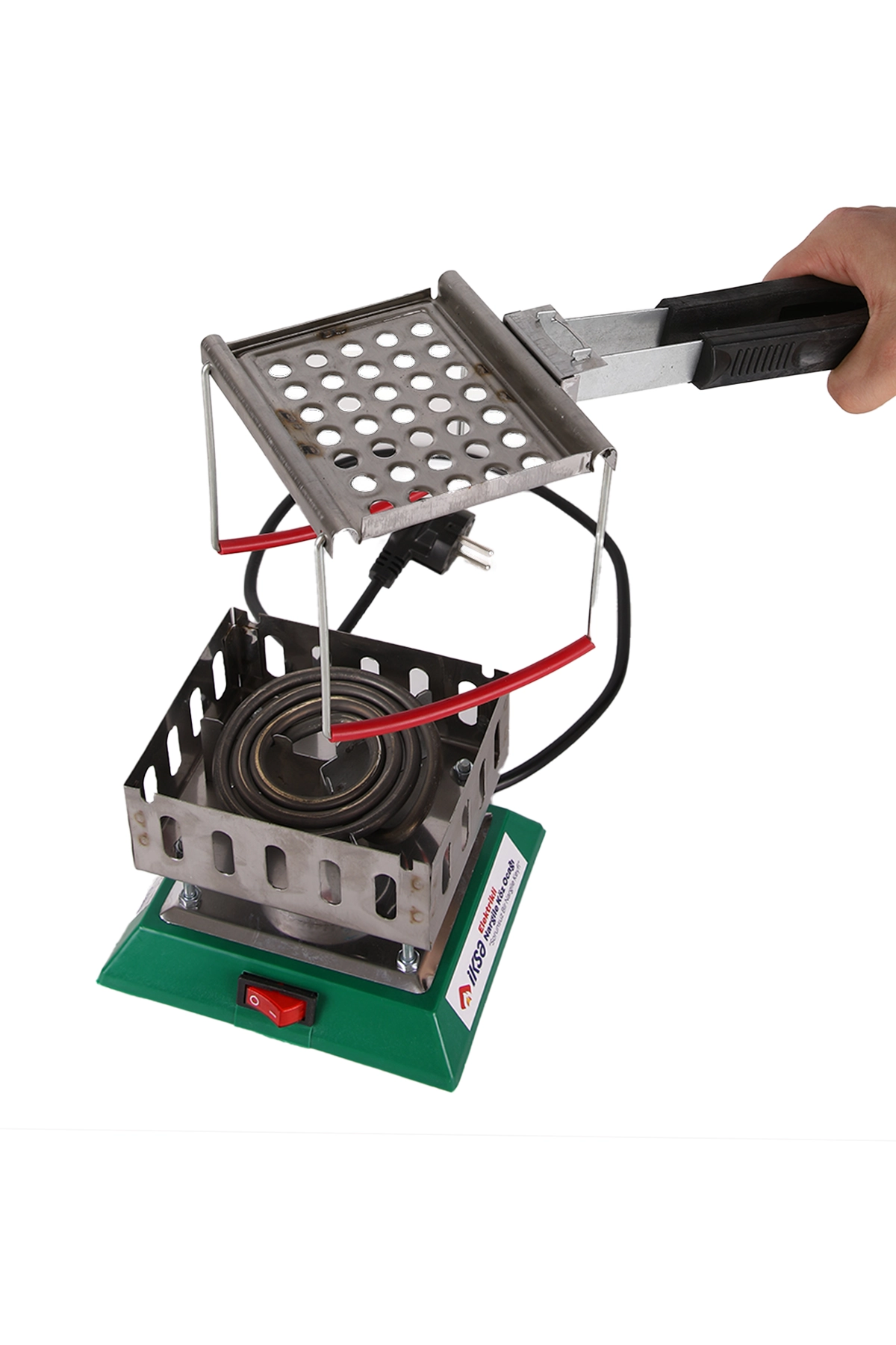 Askılı Elektrikli Nargile Ocak 2 13az