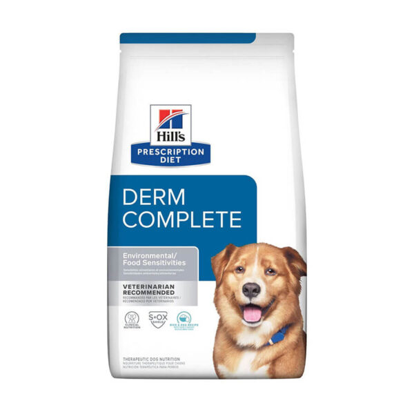 Hill's Prescription Diet Derm Complete Environmental & Food Sensitivities Dry Dog Food 2 Product Image