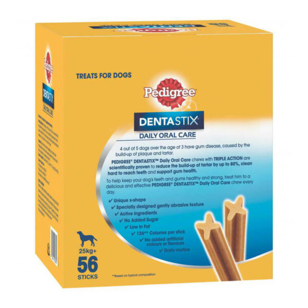 Pedigree Dentastix Large & Giant Breed Oral Care Dog Treats 3 Product Image