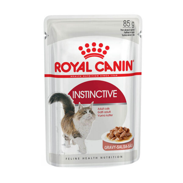 Royal Canin Instinctive Adult In Gravy Wet Cat Food 2 Product Image
