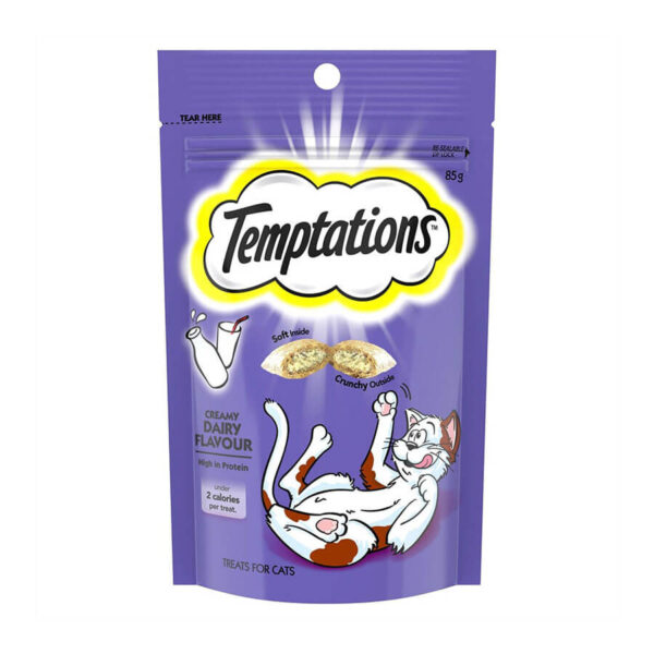 Temptations Creamy Dairy Cat Treats 85g 2 Product Image