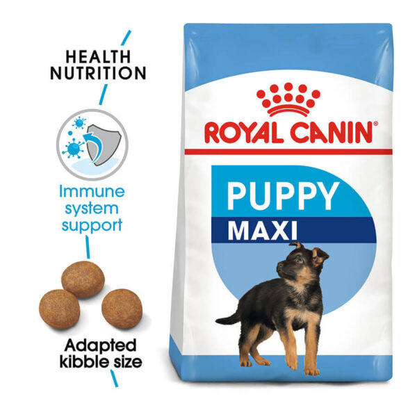 Royal Canin Maxi Large Breed Puppy Chicken Dry Dog Food 2 Product Image