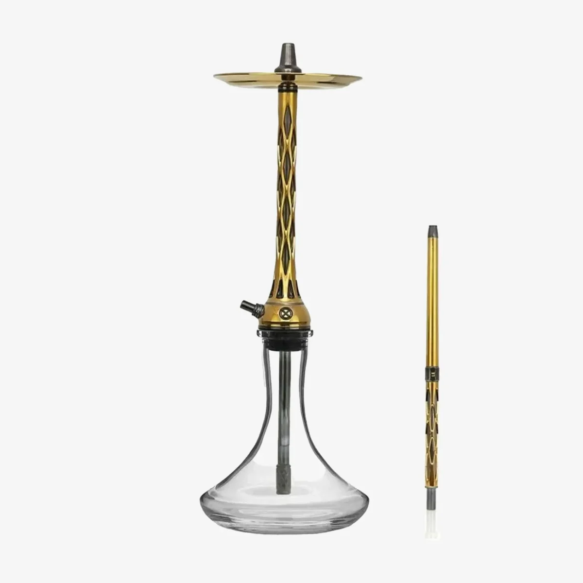 BLADE Gold Nargile Takımı 2 blade gold nargile takimi