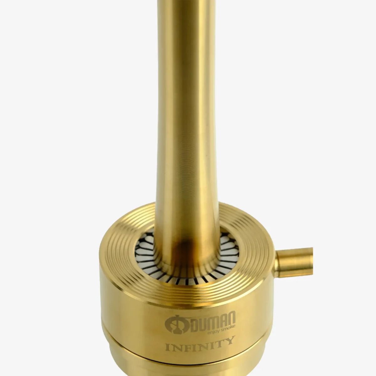 ODUMAN Infinity Gold Beyaz Şişe Nargile Takımı 3 oduman infinity gold govde gold sise detay 3