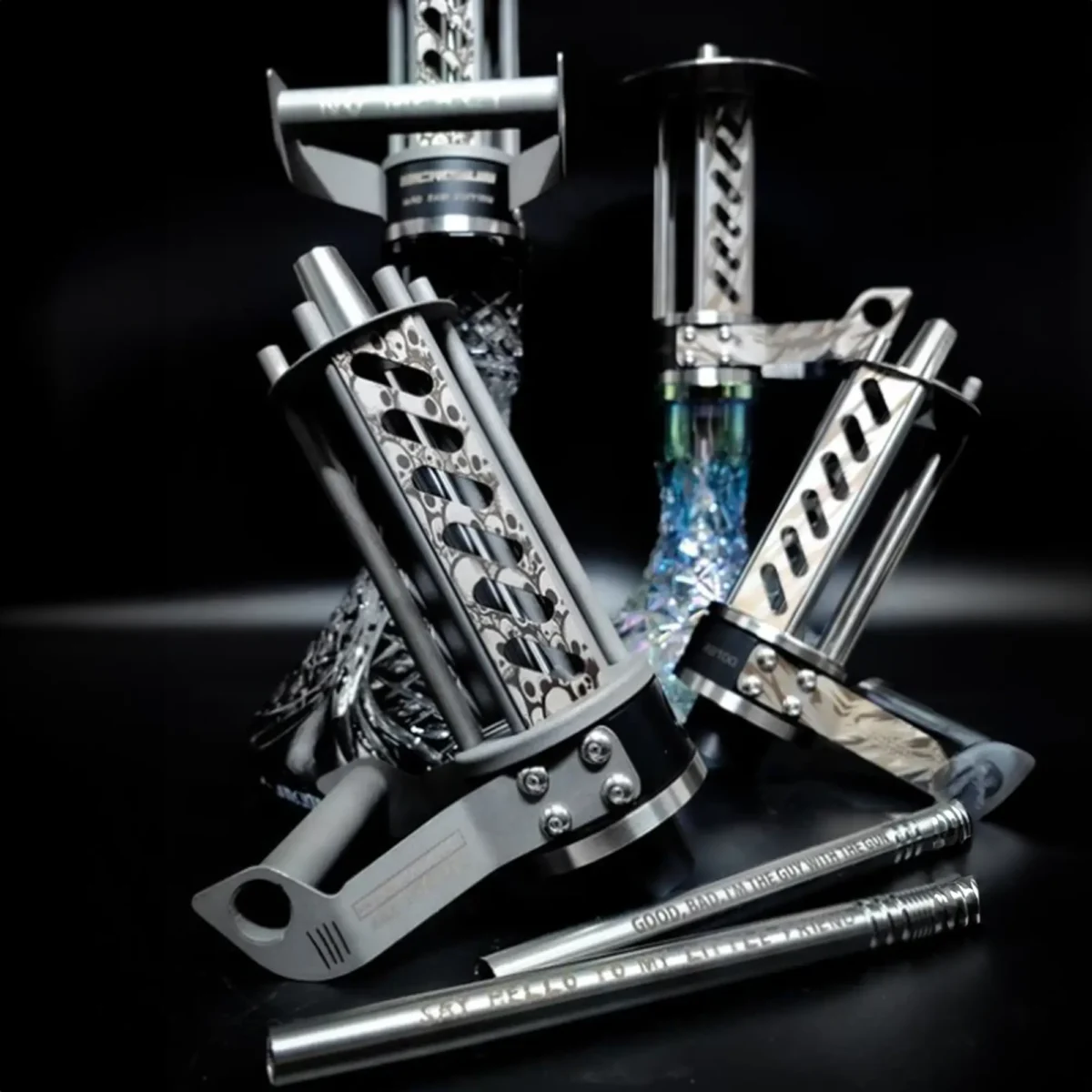 SHI Carver Micro Gun Nargile Takımı 2 she carver micro gun