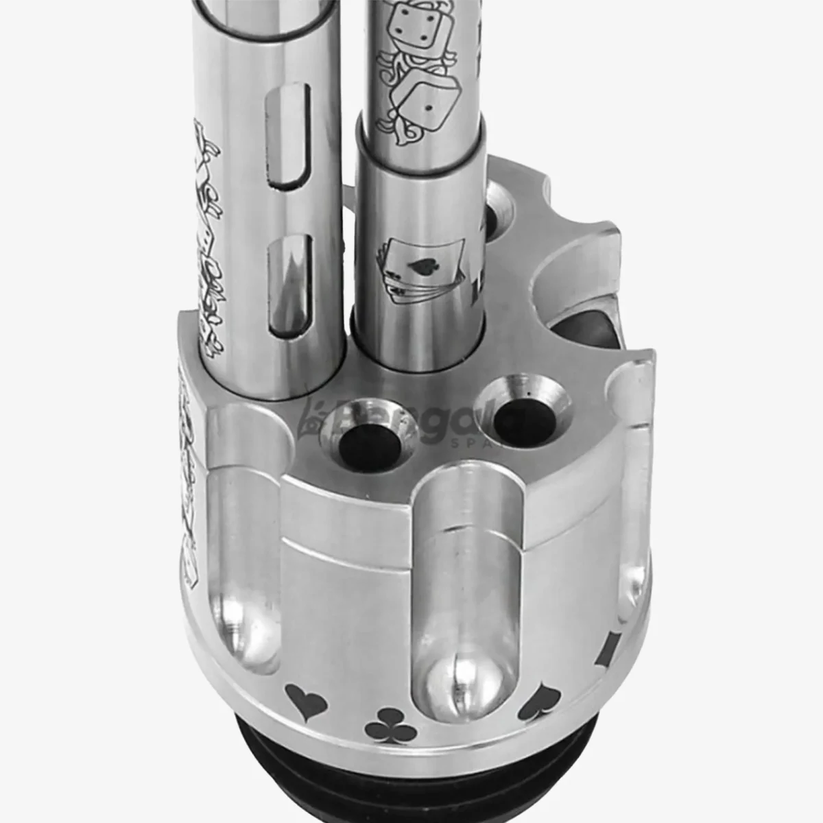 SHI Carver Micro Gun Nargile Takımı 1 shi carver revolver nargile takimi detay 1