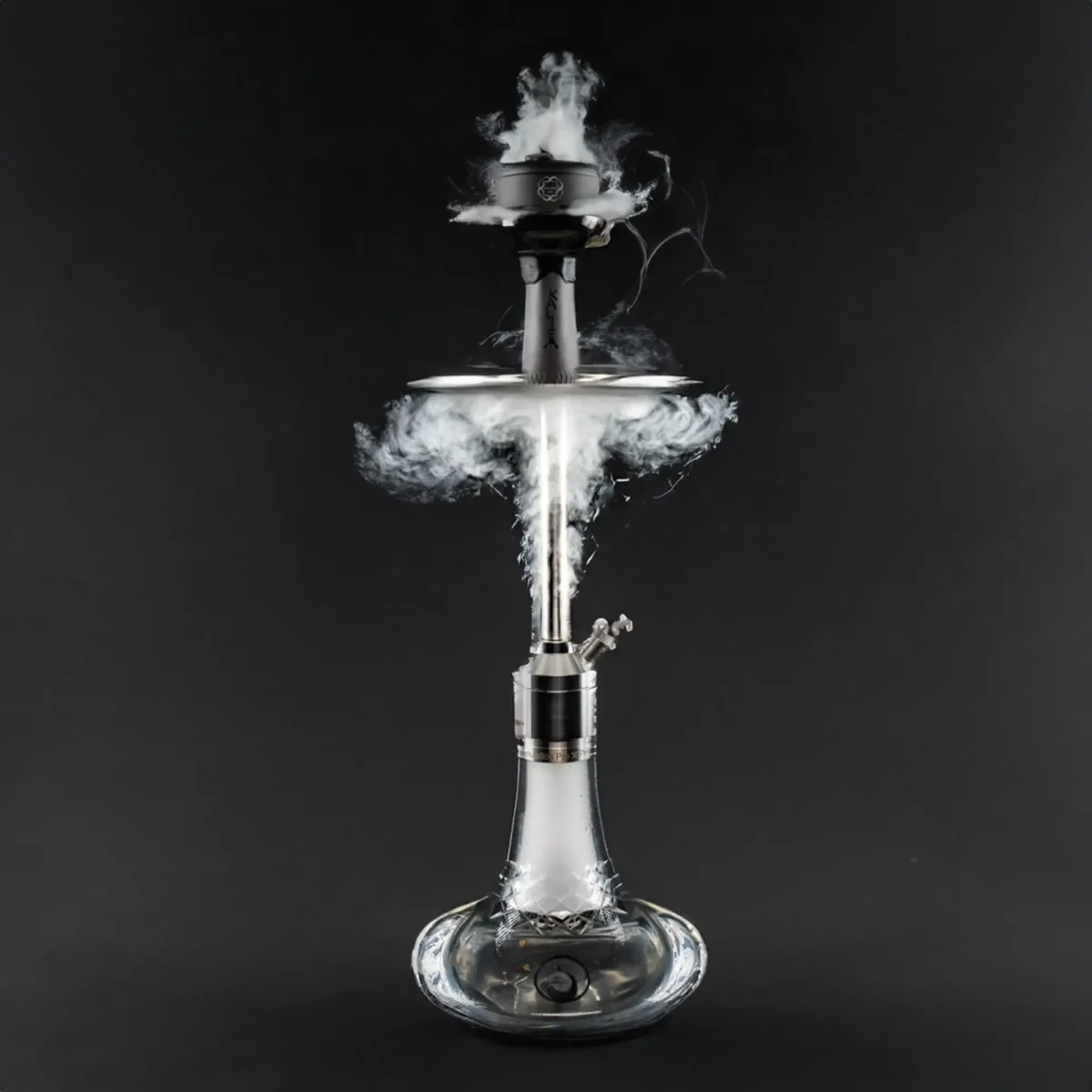 SM PRO X Prime Crystal Nargile Takımı 1 sm pro x prime cystal nargile takimi detay 1