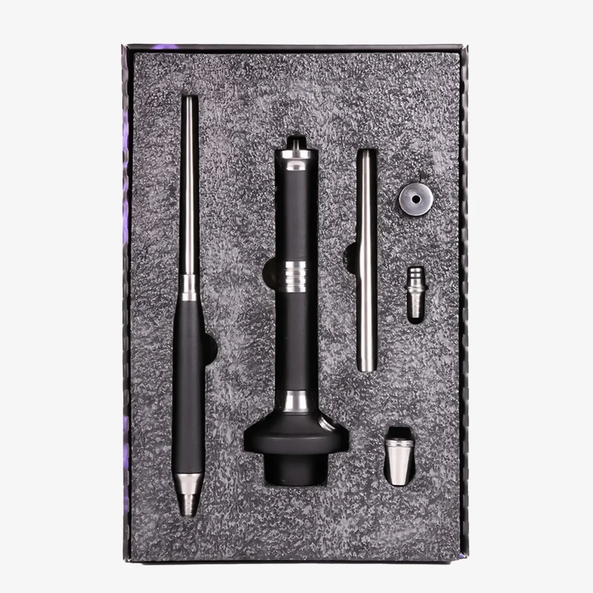 YT Black Pearl Nargile Şişesiz Set 7 yt black pearl nargile sisesiz detay 1