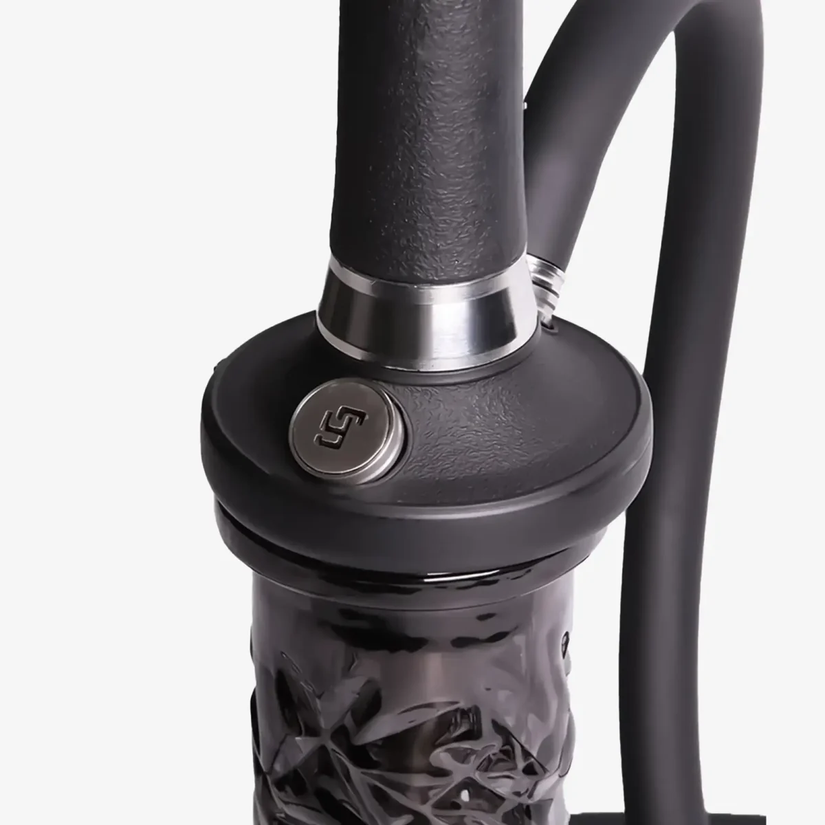 YT Black Pearl Nargile Şişesiz Set 3 yt black pearl nargile sisesiz detay 5
